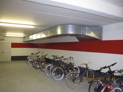 Tiefgarage - Fahrradstellplätze