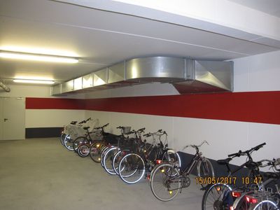 Tiefgarage - Fahrradstellplätze